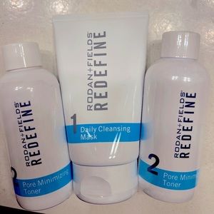 Rodan and Fields Redefine Cleansing Mask + Toners